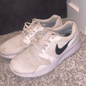 White Nike sneakers